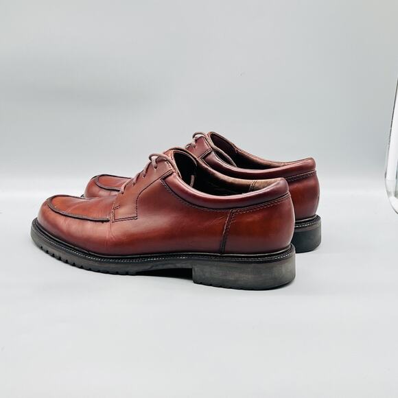 Cole Haan Shoes Mens 11 Brown Leather Country Moc Toe Lace Up Casual Vintage main image 4